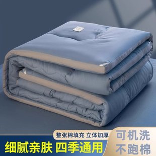 通 山姆优选夏凉被学生宿舍单人空调被加厚冬被棉絮被被子被芯四季