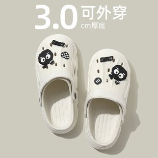 山姆优选diy洞洞鞋 软底凉拖 女夏季 家居室内防滑情侣外穿沙滩凉鞋