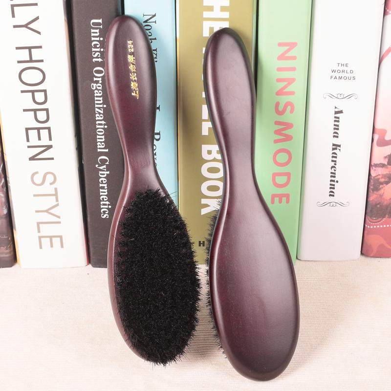 多功能皮鞋专用刷软毛鞋油刷子长柄衣刷猪鬃硬毛保养护理装洁