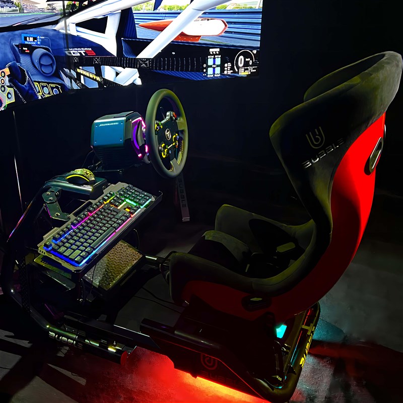 Bubble巴铂B1赛车模拟器座椅,飞行模拟器支架,速魔,Fanatec