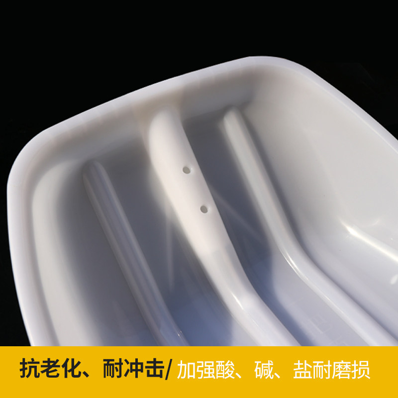 塑料铁锹 大号 塑钢锨加厚耐用原料带钢片带柄塑料锨 塑料铲子