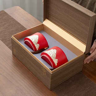 茶叶包装礼盒装空盒陶瓷茶叶罐通用半斤红茶白茶绿茶金骏眉礼品盒