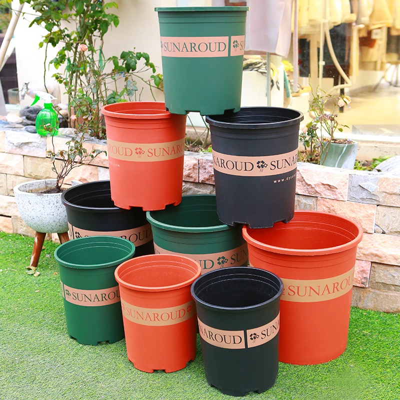 7加仑加厚加仑盆特大号塑料盆种树大型落地绿植盆栽月季果树花盆