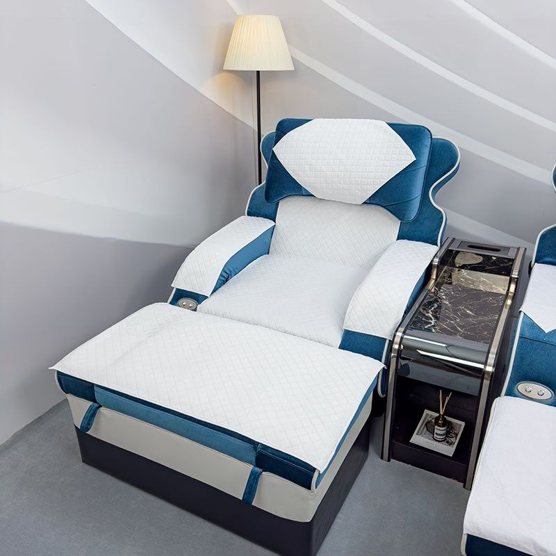 水貂绒足浴沙发巾四件足疗五件修脚采耳防滑沐足按摩椅垫