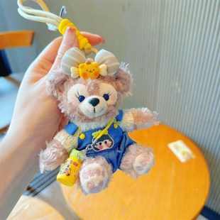 饰送男女生礼 雪莉玫达菲车挂件可爱车载后视镜挂饰汽车K钥匙扣装