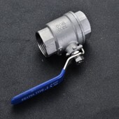 耐高温球内螺纹丝扣两片式 锅炉蒸汽门分分寸