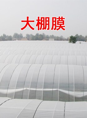 白色塑料薄膜加厚大棚膜养殖膜塑料布塑料纸农膜地膜农用整卷