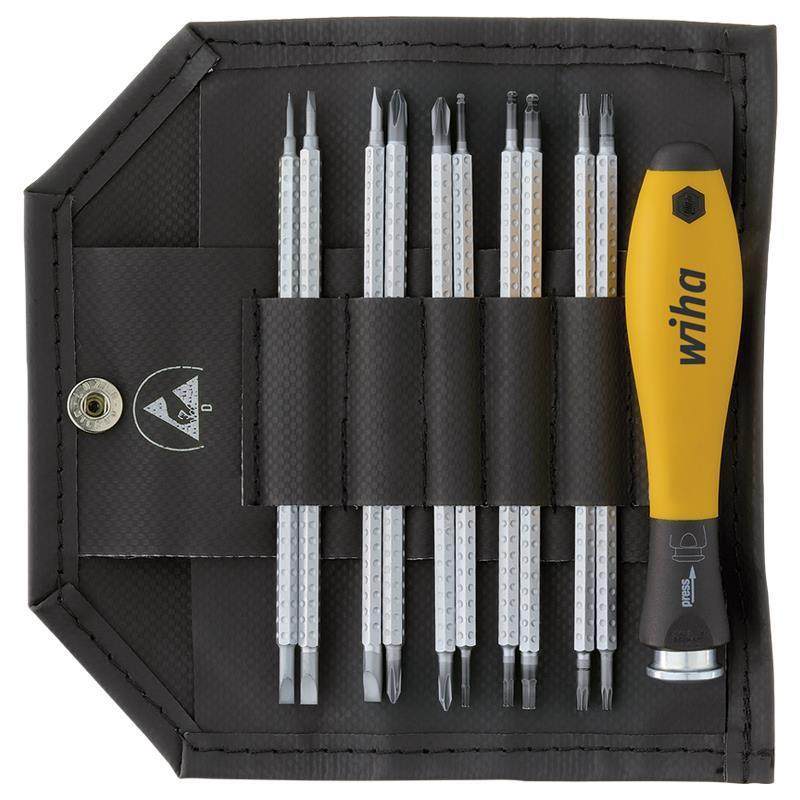 wiha威汉德国进口工具4系防静电一字十字可换杆螺丝刀批头11件套,收纳整理,其他收纳,淘宝优惠券,粉丝福利购,淘宝优惠卷