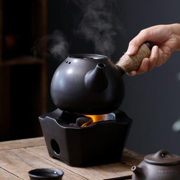 炭烧花雕酒煮酒器温酒器家用复古中式碳烧炉热酒器酒具小酒馆专用