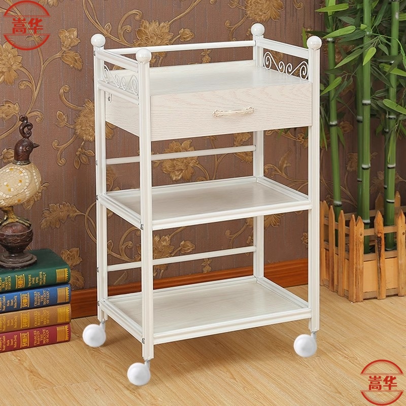 嵩华美容仪器推车带抽屉美容院专用小推车移动手推工具车置物架子