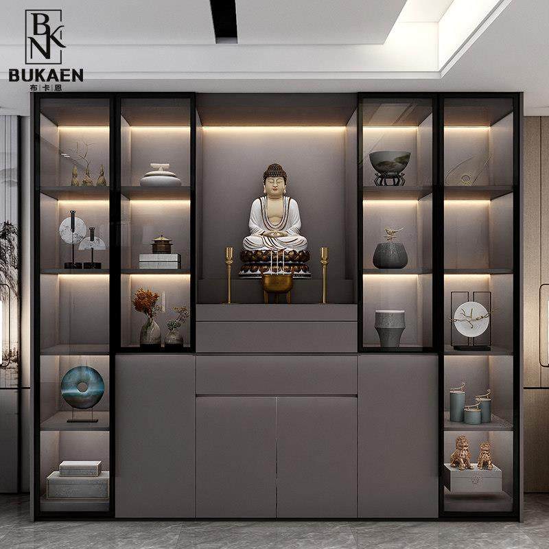 轻奢实木佛龛供奉台可定制 洛菲克品牌艺术风格佛柜神台柜 客厅佛,3C数码配件,USB多功能数码宝,淘宝优惠券,粉丝福利购,淘宝优惠卷