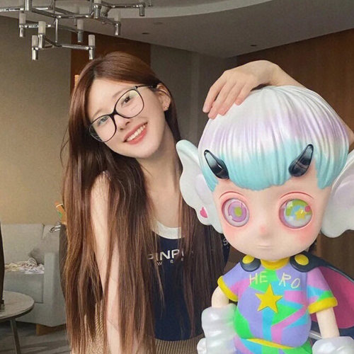 女款黑框猫眼光学眼镜百搭素颜