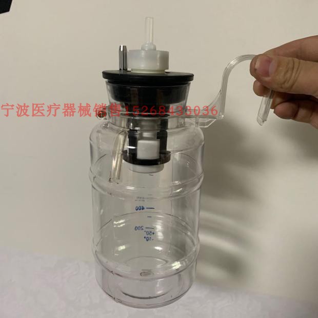 负压瓶积液瓶毫升 橡胶盖塑料挂钩橡胶塞废液收集瓶材质