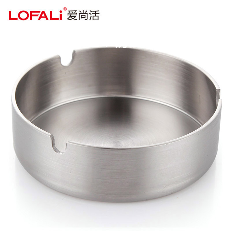 加厚烟灰缸烟碟网咖网吧广告圆形烟缸礼品