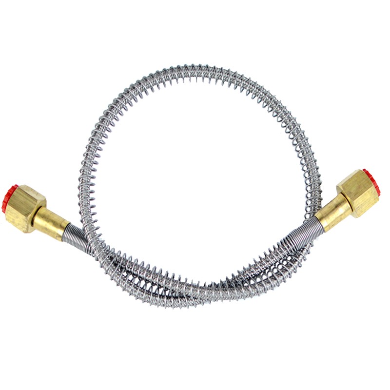 氧气高压防爆软管15mpa 充气导气过气金属过桥充装管 大瓶倒小瓶