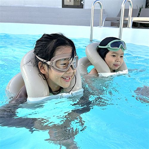 in韩国儿童泳镜男童女童游泳眼镜防水防雾潜水镜装备调节