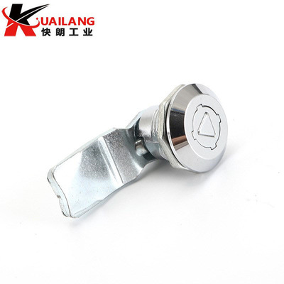快朗安全型圆柱锁 圆锁头 XAS35 安全转舌锁配电门锁防震机柜门锁