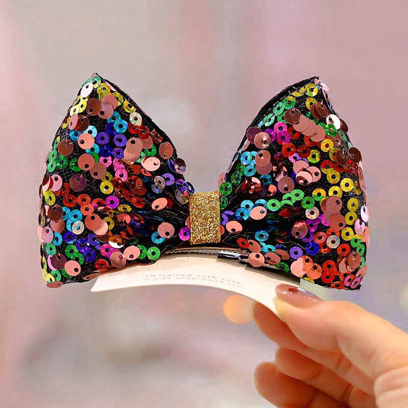 韩国人鱼姬亮片立体蝴蝶结儿童发夹小女孩顶夹气质表演宝宝头饰,童装/婴儿装/亲子装,发饰,淘宝优惠券,粉丝福利购,淘宝优惠卷