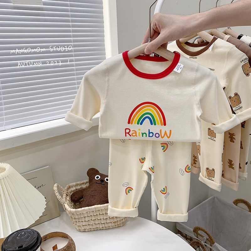 宝宝秋冬保暖内衣套装儿童秋衣秋裤男童家居服女童加厚打底衫睡衣,童装/婴儿装/亲子装,家居服套装,淘宝优惠券,粉丝福利购,淘宝优惠卷