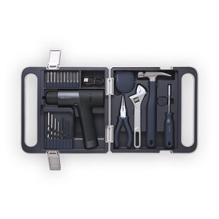 HOTO小猴工具套装12v无刷电钻工具箱日常家用维修多功能组合全套