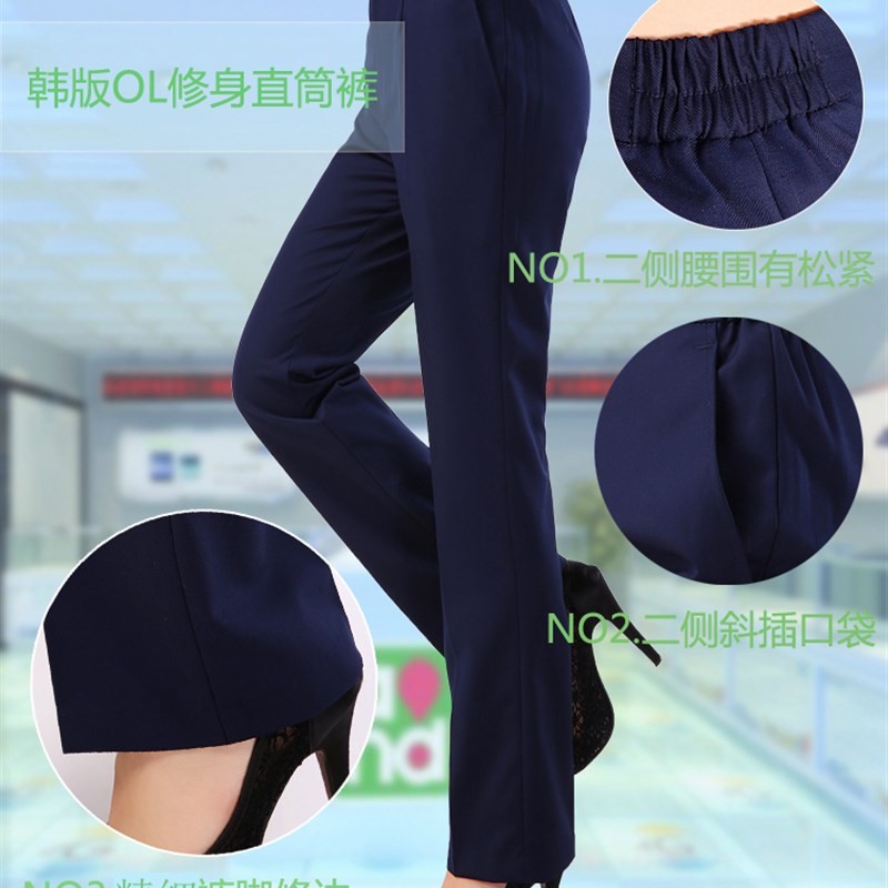 中国移动公司工作服春秋季营业厅工装制服职业女裤套装长袖外套