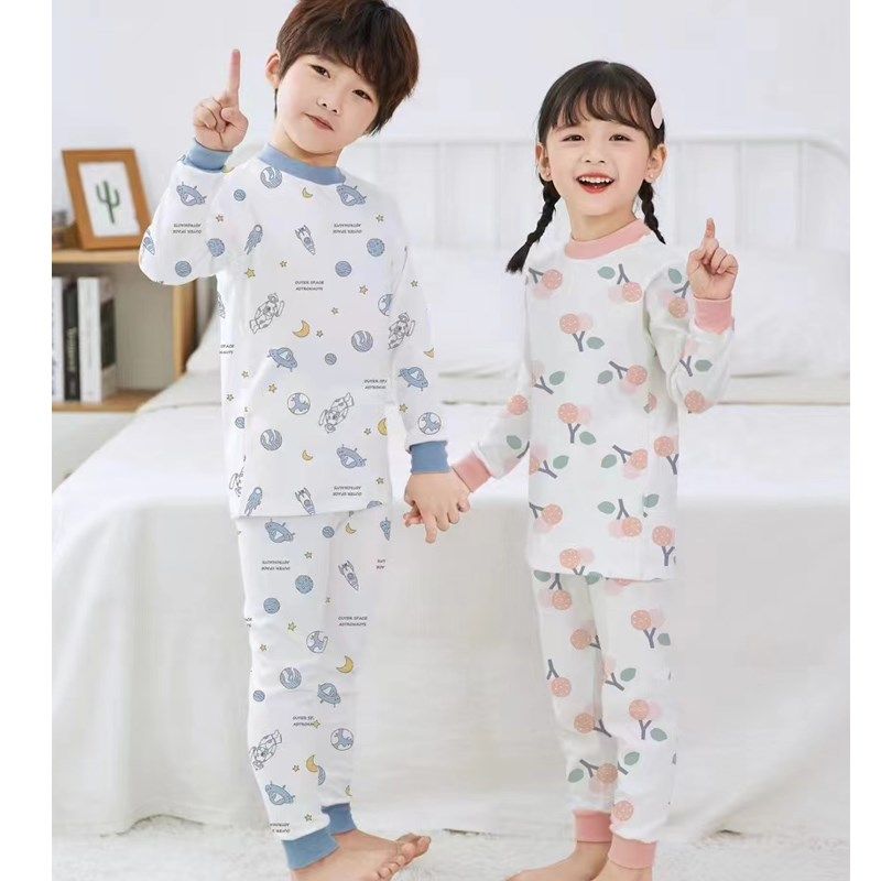 儿童内衣套装纯棉宝宝睡衣男童女童秋衣秋裤棉毛衫中大童全棉套装,童装/婴儿装/亲子装,内衣套装,淘宝优惠券,粉丝福利购,淘宝优惠卷