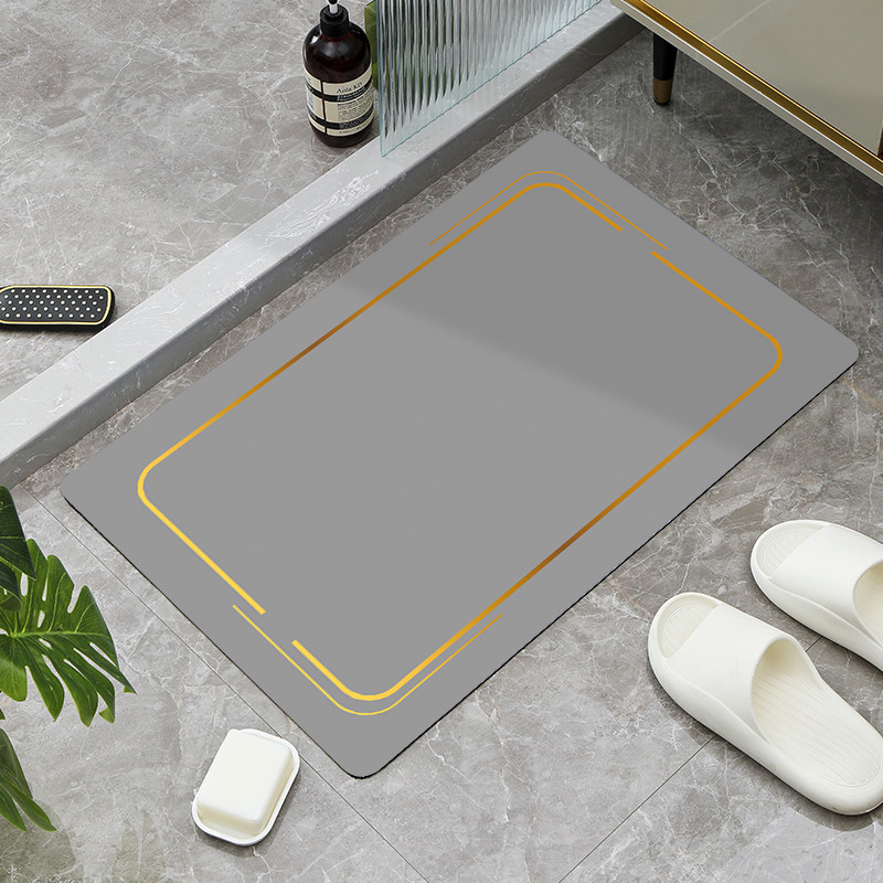 硅藻泥地垫卫生间浴室门口垫防滑吸水耐磨地板垫简约脚垫子家用,居家布艺,家用脚垫,淘宝优惠券,粉丝福利购,淘宝优惠卷