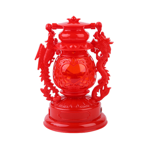 结婚灯乔迁灯塑料烛台中式手提灯船灯进宅灯烛台婚娶灯电池娶亲灯