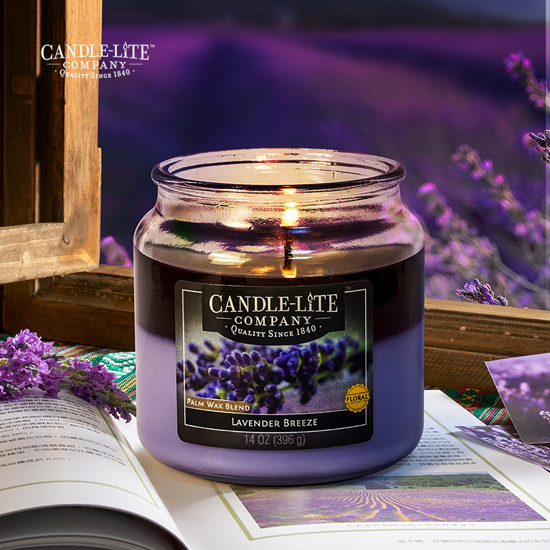 CANDLE-LITE进口木质调香薰蜡烛卧室香氛摆件高级小众生日伴手礼