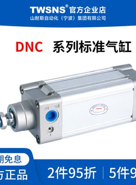 TWSNS标准气缸DNC缸径80/100行程25/50/75/100/250/500/1000