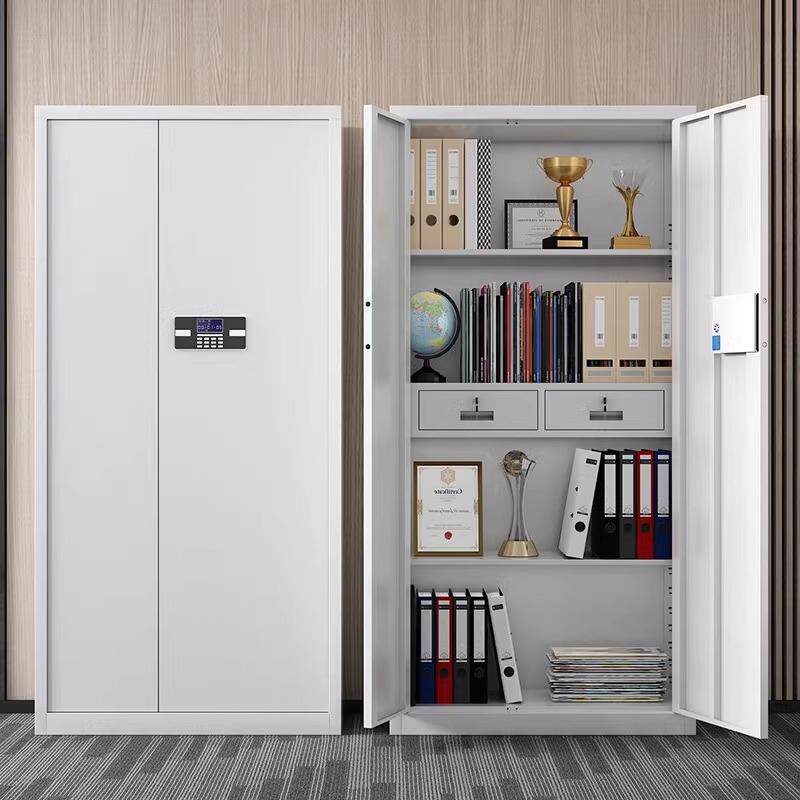 保密柜办公室电子密码锁带抽屉通双节财务档案国宝锁加厚文件柜子