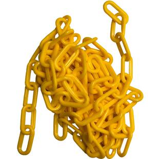 塑料链条警示柱防护反光路锥链条酒店隔离锥雪糕筒链