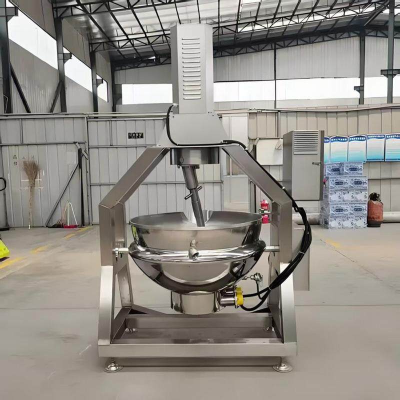 半自动沙拉酱行星炒锅番茄酱搅拌炒锅苹果酱行星炒锅源头厂家