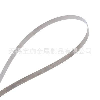 厂家现货304超薄不锈钢带0.05mm厚度宽度610mm加工定制宽度分条