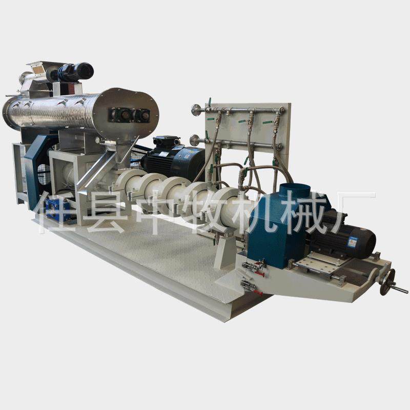 高品质玉米大豆饲料机DSP120-|||型湿法膨化饲料制作机