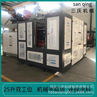 全自动直推双工位连续流料机械手取货吹制堆码桶工具箱灯笼浮漂