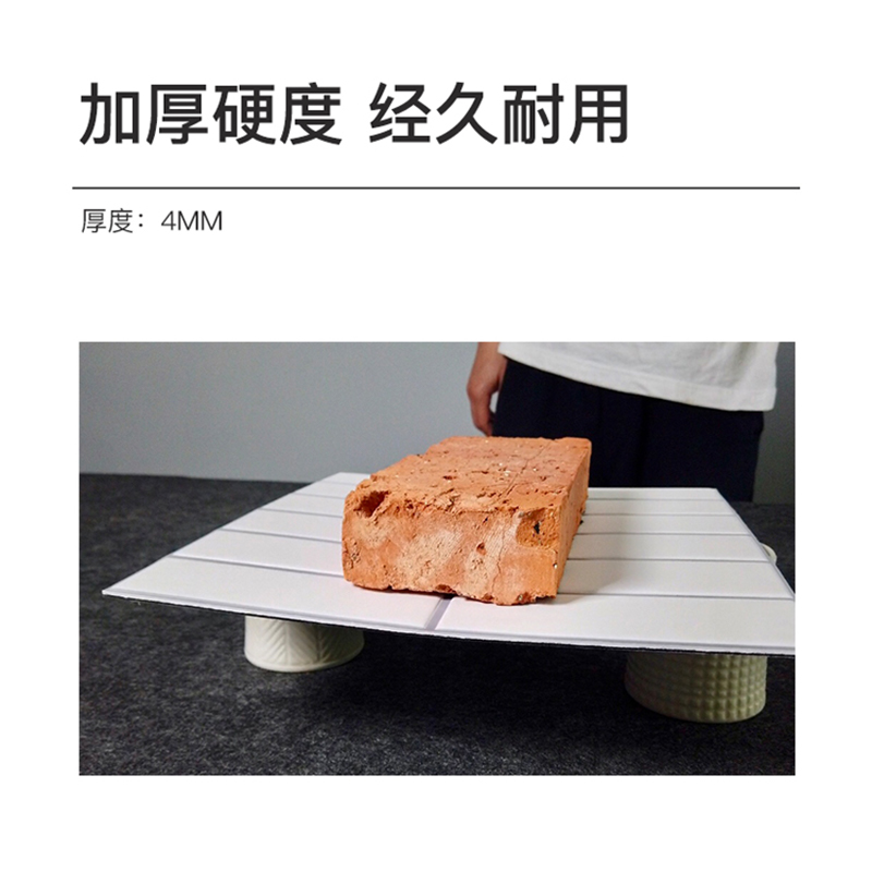 北欧3D立体自粘墙贴厨房卫生间防水防油面包店咖啡店墙面装饰硬板