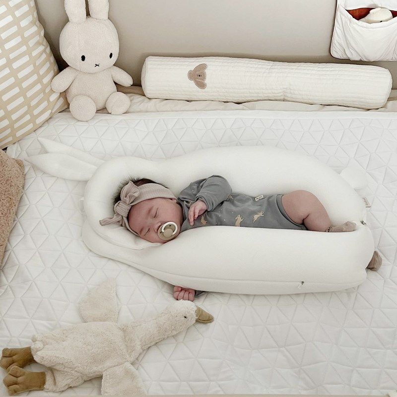 韩国raras新生宝宝平躺侧卧睡觉安抚抱枕护腰防翻有机棉凉席靠垫,婴童用品,婴童枕头/枕芯,淘宝优惠券,粉丝福利购,淘宝优惠卷