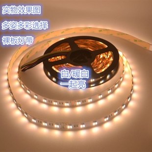 五合一低压LED灯条5050软灯带12v七彩RGB+CCT白暖白调光调色温24v