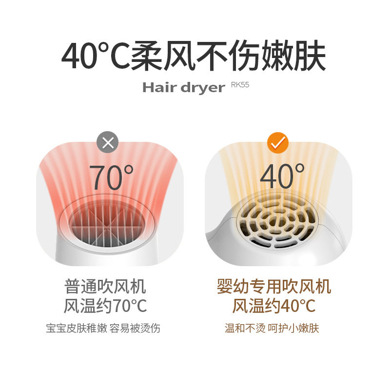 婴儿宝宝儿童吹风机专用充电款吹屁屁无线手持吹风机智能恒温家用,个人护理/保健/按摩器材,电吹风,淘宝优惠券,粉丝福利购,淘宝优惠卷