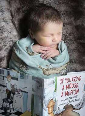 安晚 婴儿纱布包巾双层夏季超薄新生儿襁褓巾宝宝盖毯竹棉