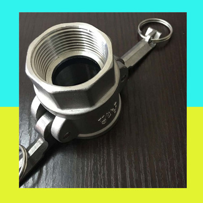 304不锈钢扳把式快速接头D型母头 气管油管内螺纹接头DN15-DN150