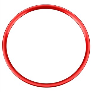 适用于老奥迪A4L 饰圈亮圈标志圈改装 A6L A1方向盘装