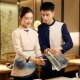 女秋冬 高档酒店餐厅酒楼服务员工作装 衣研堂餐饮工作服长袖 新中式