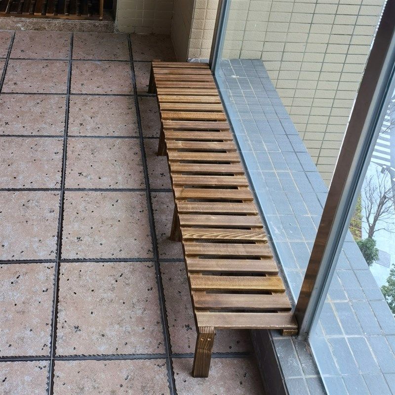 阳台台沿加宽花架窗台室内外实木多肉绿植花卉架子花盆置物架定制,住宅家具,花架/花几,淘宝优惠券,粉丝福利购,淘宝优惠卷