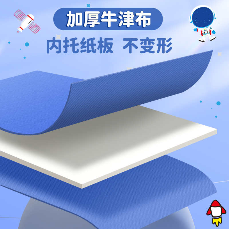 丙烯麦克笔收纳盒手提男孩款水彩笔收纳袋48色彩笔多功能收纳包儿