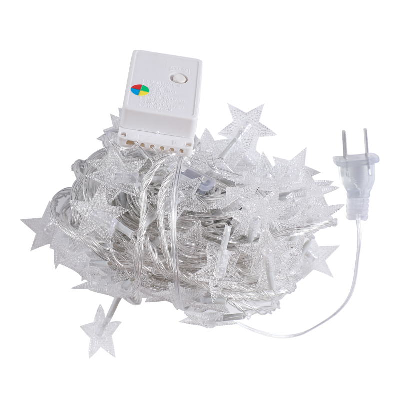 led彩灯闪灯串灯满天星生日露营氛围浪漫布置房间卧室装饰星星灯