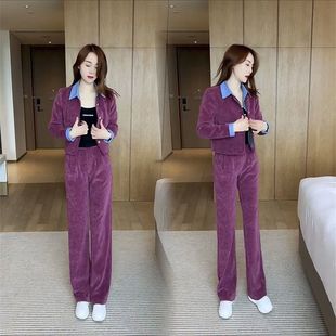 春装女2023新款春秋小个子级感西装职业套装女时髦洋气时尚休闲