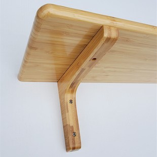 实木质木头支撑架一字隔板三角支架墙壁墙上面托架承重固定三脚架