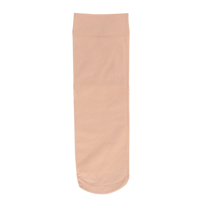 10双加厚棉底丝袜女士中筒袜秋冬季防勾丝黑肤色防滑防臭短丝袜子